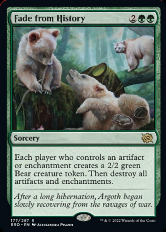 Fade from History [The Brothers' War] Foil