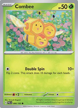 Combee (008/193) [Scarlet & Violet: Paldea Evolved] Reverse Holofoil