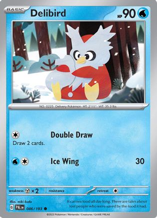 Delibird (046/193) [Scarlet & Violet: Paldea Evolved] Reverse Holofoil