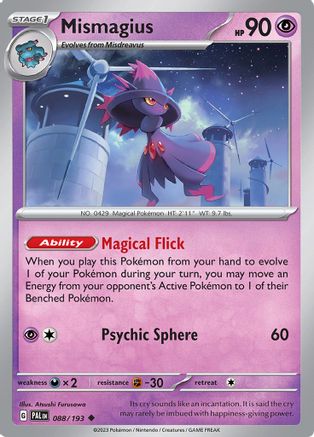Mismagius (088/193) [Scarlet & Violet: Paldea Evolved] Reverse Holofoil