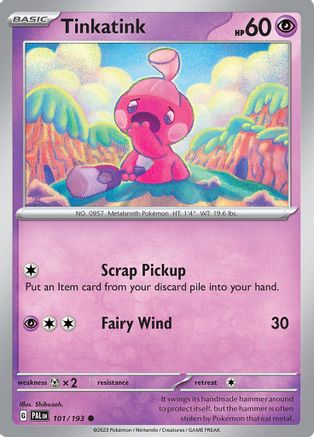 Tinkatink (101/193) [Scarlet & Violet: Paldea Evolved] Reverse Holofoil