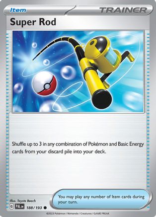 Super Rod (188/193) [Scarlet & Violet: Paldea Evolved] Reverse Holofoil