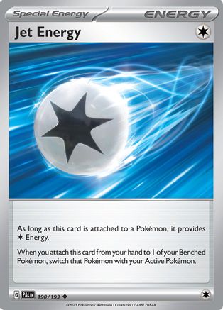 Jet Energy (190/193) [Scarlet & Violet: Paldea Evolved] Reverse Holofoil