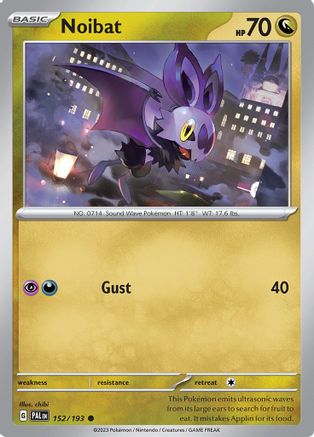 Noibat (152/193) [Scarlet & Violet: Paldea Evolved] Reverse Holofoil