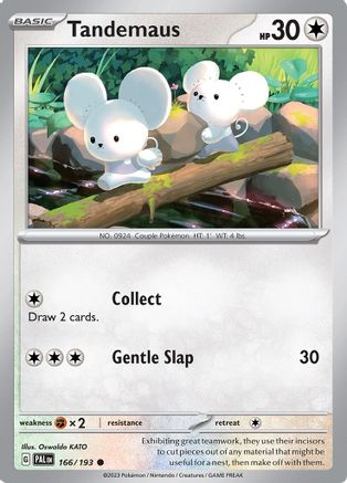 Tandemaus (166/193) [Scarlet & Violet: Paldea Evolved] Reverse Holofoil