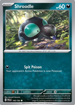 Shroodle (145/193) [Scarlet & Violet: Paldea Evolved] Reverse Holofoil