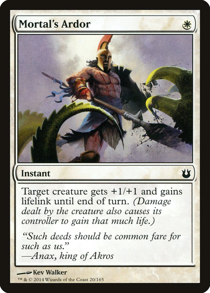 Mortal's Ardor [Born of the Gods] Foil