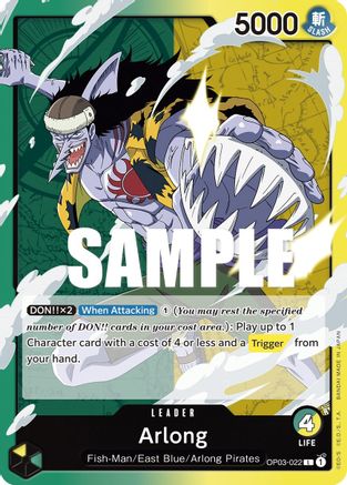 Arlong (OP03-022) - [Pillars of Strength]