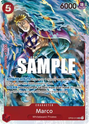 Marco (OP03-013) - [Pillars of Strength] Foil