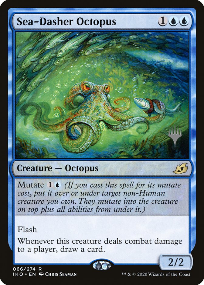 Sea-Dasher Octopus (Promo Pack) [Ikoria: Lair of Behemoths Promos] Foil