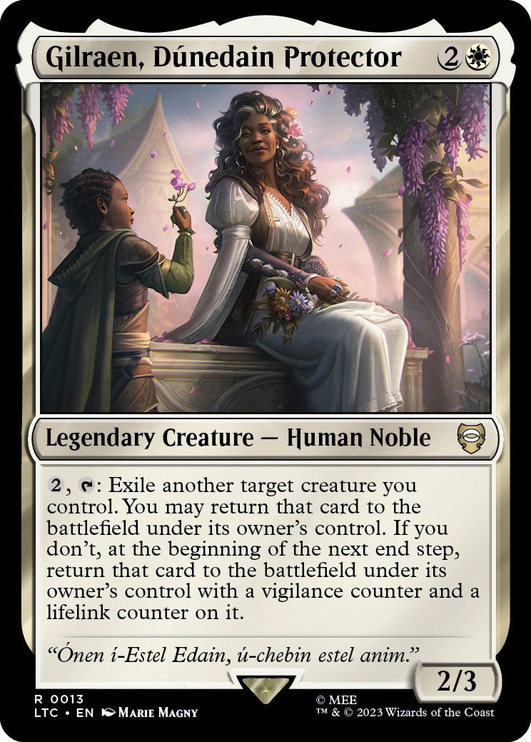 Gilraen, Dunedain Protector [The Lord of the Rings: Tales of Middle-Earth Commander] Foil