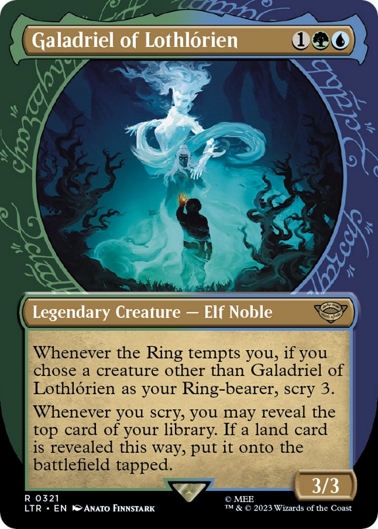 Galadriel of Lothlorien (Showcase Ring Frame) [The Lord of the Rings: Tales of Middle-Earth] Foil