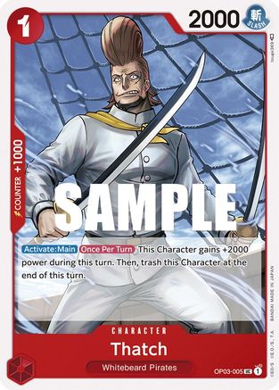 Thatch (OP03-005) - [Pillars of Strength]