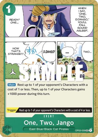One, Two, Jango (OP03-039) - [Pillars of Strength]