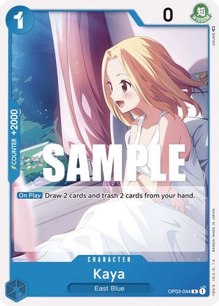 Kaya (OP03-044) - [Pillars of Strength] Foil