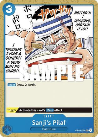 Sanji's Pilaf (OP03-056) - [Pillars of Strength]