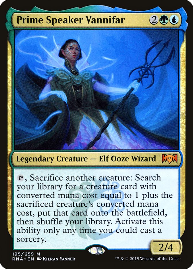 Prime Speaker Vannifar [Ravnica Allegiance] Foil