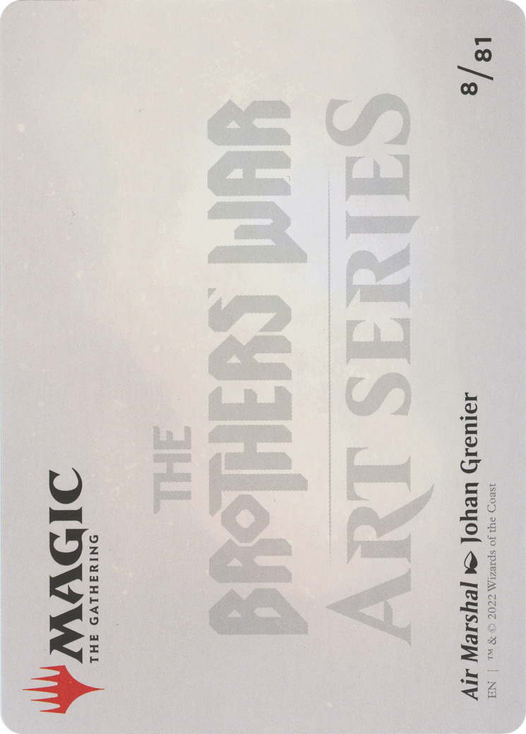 Air Marshal // Air Marshal  [The Brothers' War Art Series] (Borderless) Foil