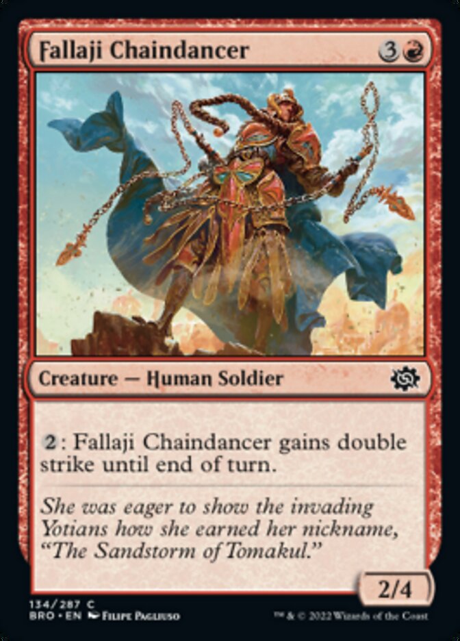 Fallaji Chaindancer [The Brothers' War] Foil
