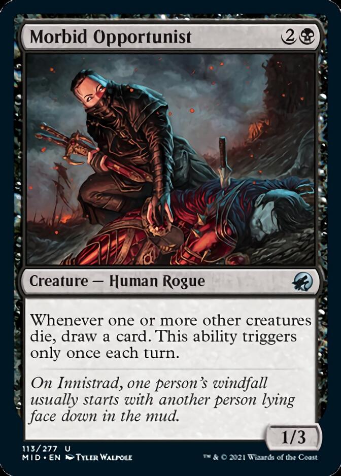 Morbid Opportunist [Innistrad: Midnight Hunt] Foil