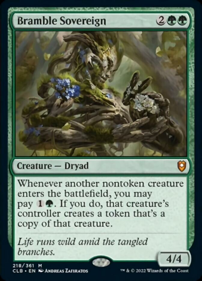 Bramble Sovereign [Commander Legends: Battle for Baldur's Gate] Foil