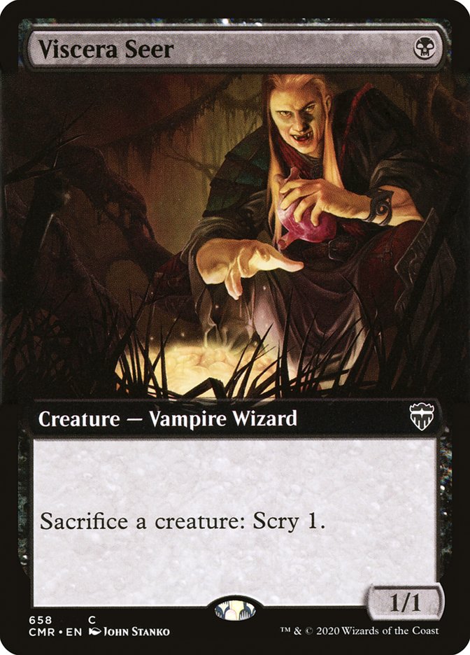 Viscera Seer (Extended Art) [Commander Legends] Foil
