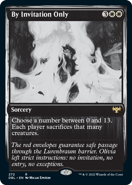 By Invitation Only [Innistrad: Double Feature] Foil
