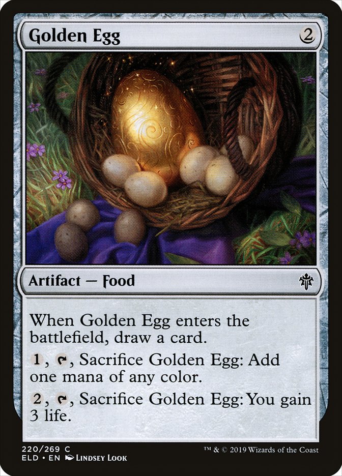 Golden Egg [Throne of Eldraine] Foil