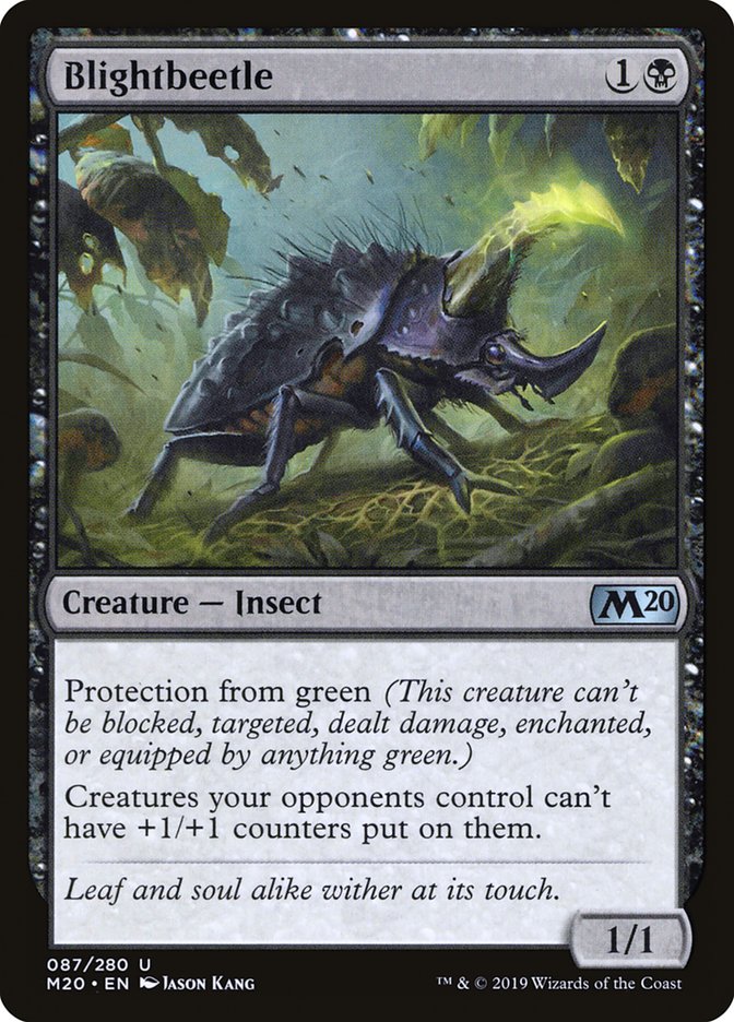 Blightbeetle [Core Set 2020] Foil