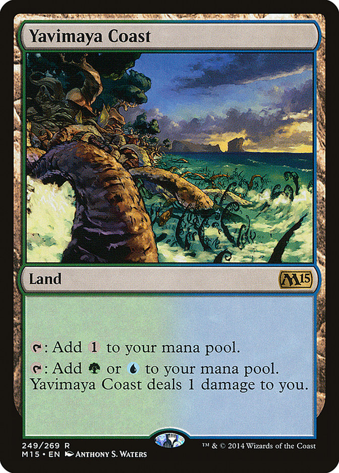 Yavimaya Coast [Magic 2015] Foil