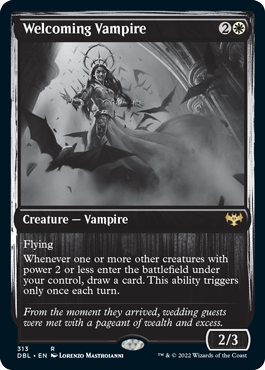 Welcoming Vampire [Innistrad: Double Feature] Foil