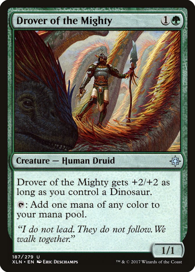 Drover of the Mighty [Ixalan] Foil