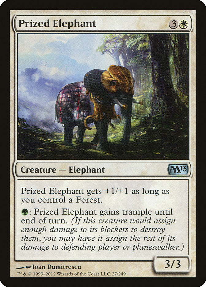 Prized Elephant [Magic 2013] Foil