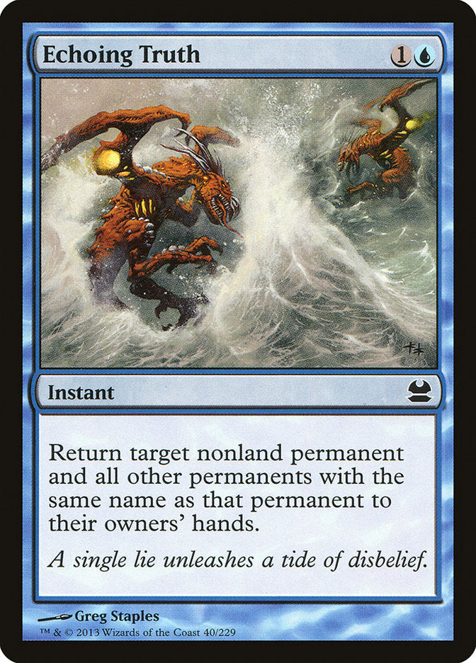 Echoing Truth [Modern Masters] Foil