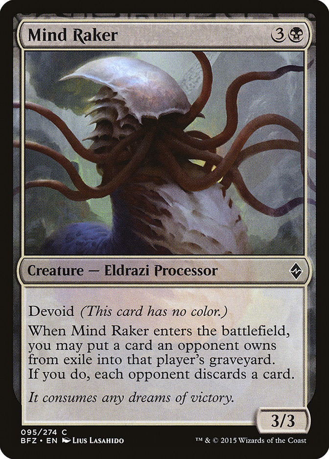 Mind Raker [Battle for Zendikar] Foil