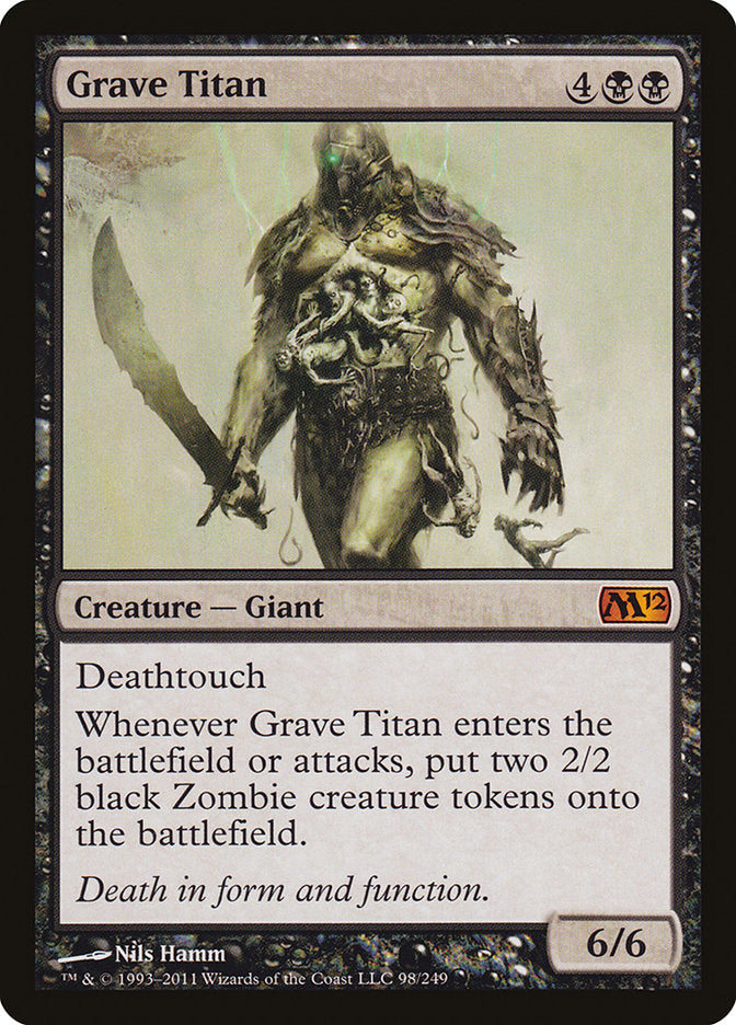 Grave Titan [Magic 2012] Foil