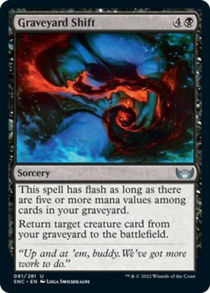 Graveyard Shift [Streets of New Capenna] Foil
