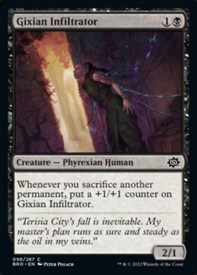 Gixian Infiltrator [The Brothers' War] Foil