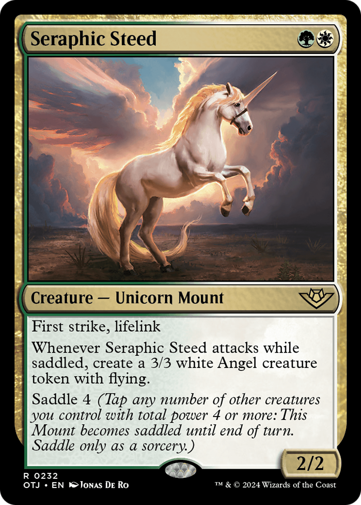 Seraphic Steed [Outlaws of Thunder Junction] Foil