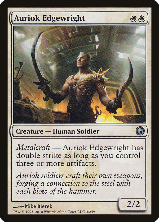 Auriok Edgewright [Scars of Mirrodin] Foil