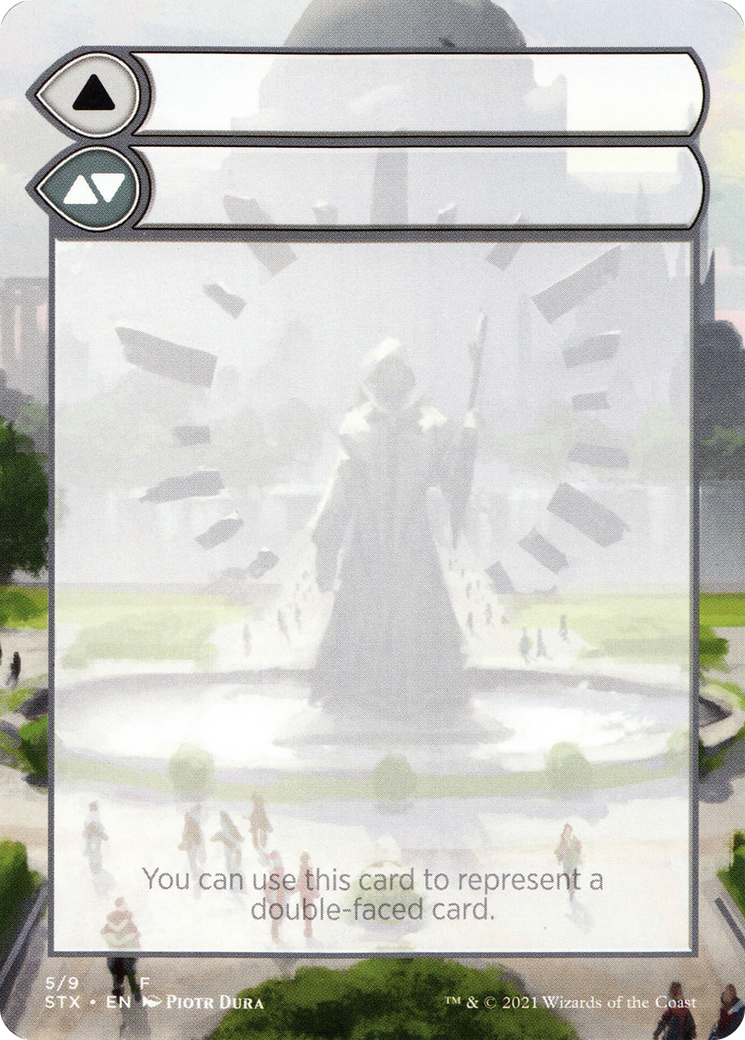 Double-Faced Substitute Card  [Strixhaven: School of Mages Substitute Cards] (Borderless)