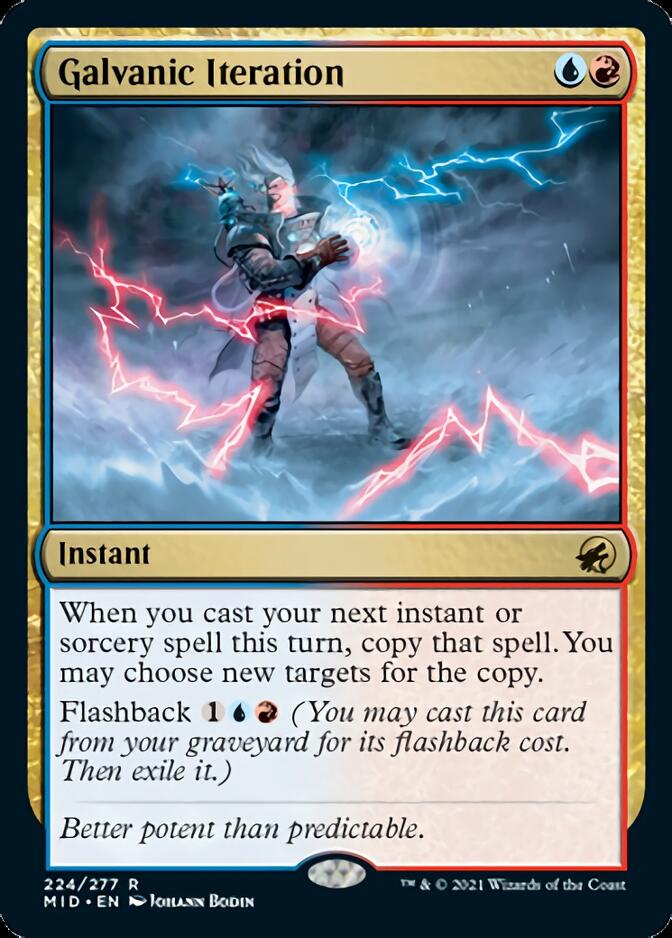 Galvanic Iteration [Innistrad: Midnight Hunt] Foil