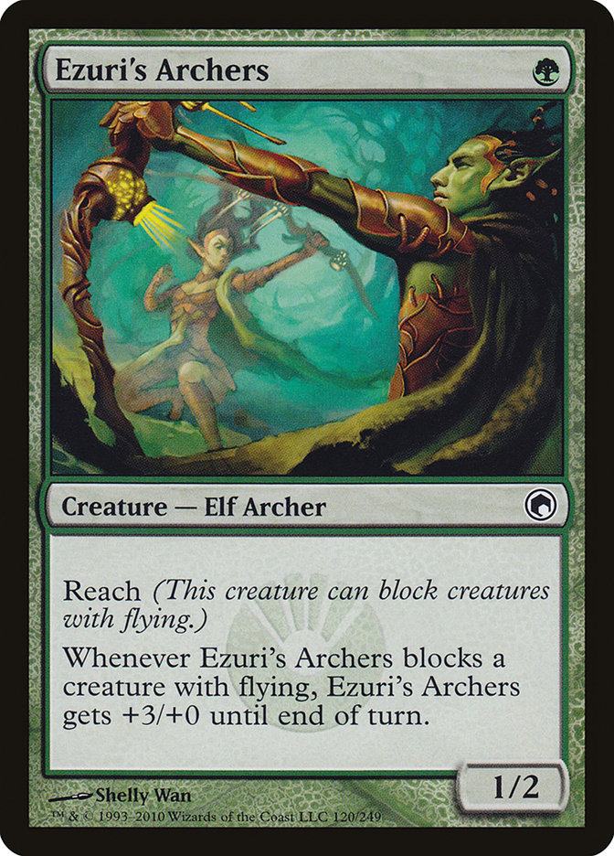 Ezuri's Archers [Scars of Mirrodin] Foil
