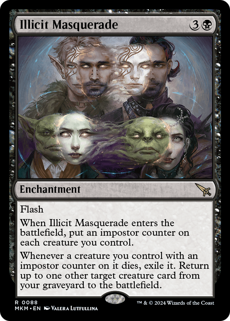 Illicit Masquerade [Murders at Karlov Manor] Foil
