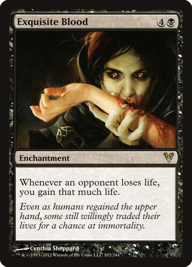Exquisite Blood [Avacyn Restored] Foil