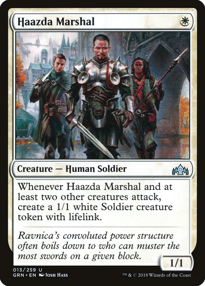 Haazda Marshal [Guilds of Ravnica] Foil