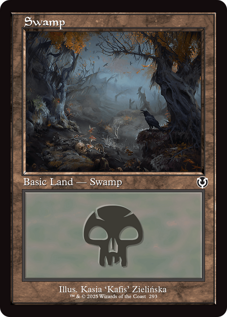 Swamp (293) (Retro Frame) [Innistrad Remastered] Foil