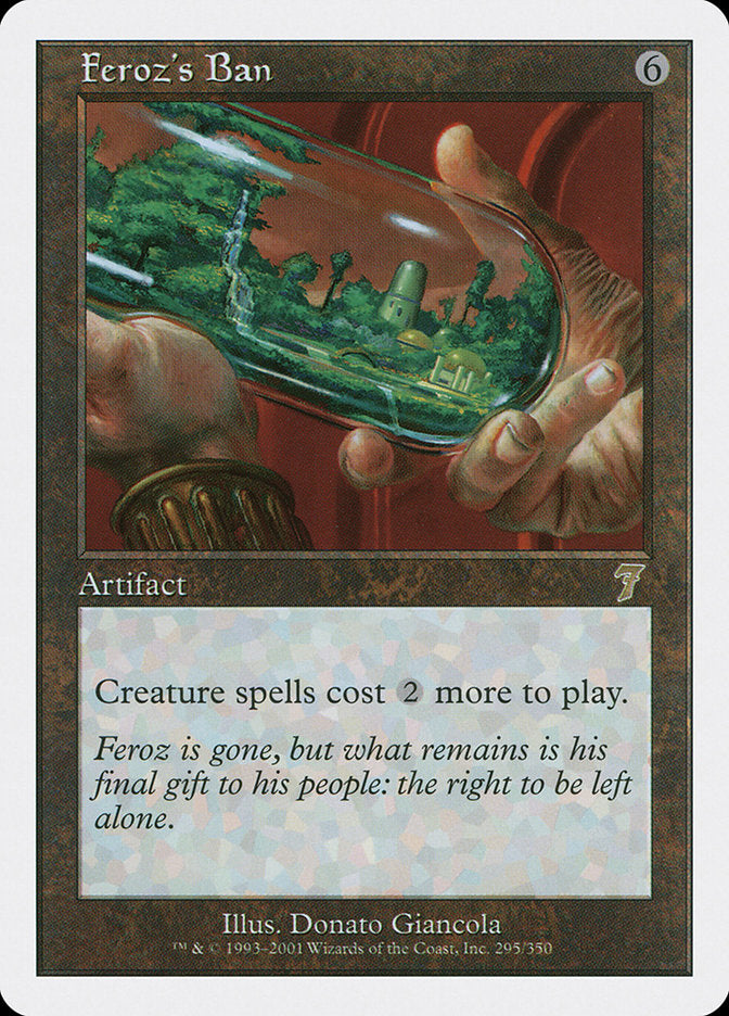 Feroz's Ban [Seventh Edition] Foil