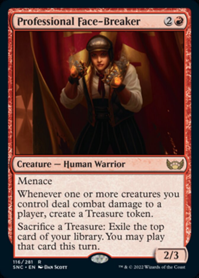 Professional Face-Breaker [Streets of New Capenna] Foil