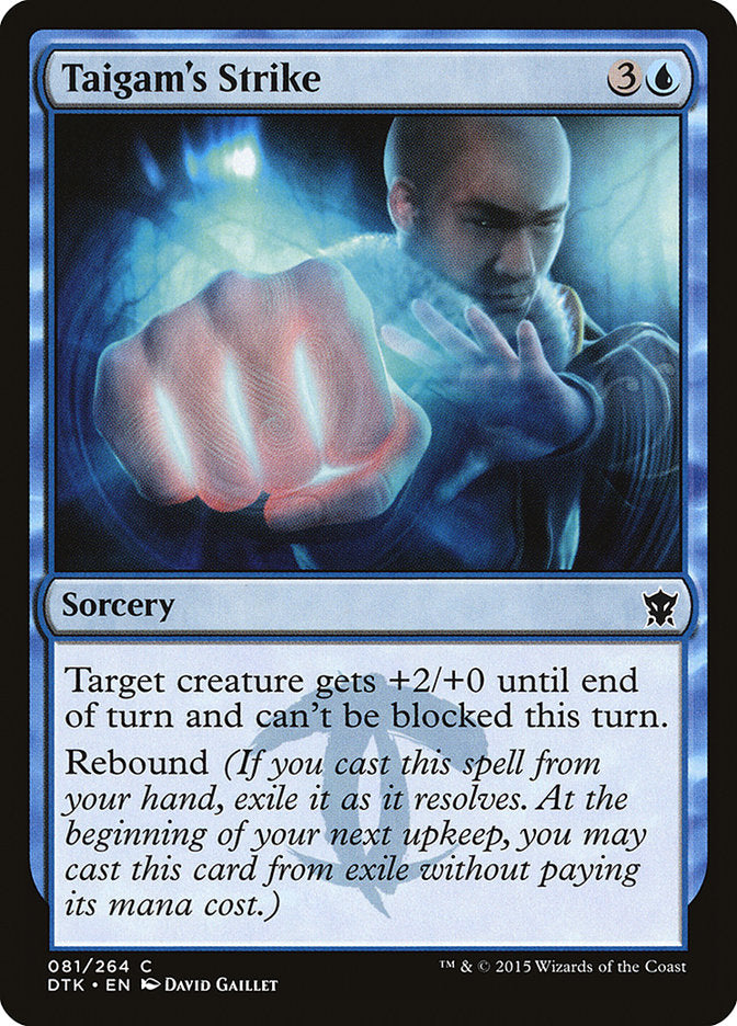 Taigam's Strike [Dragons of Tarkir] Foil